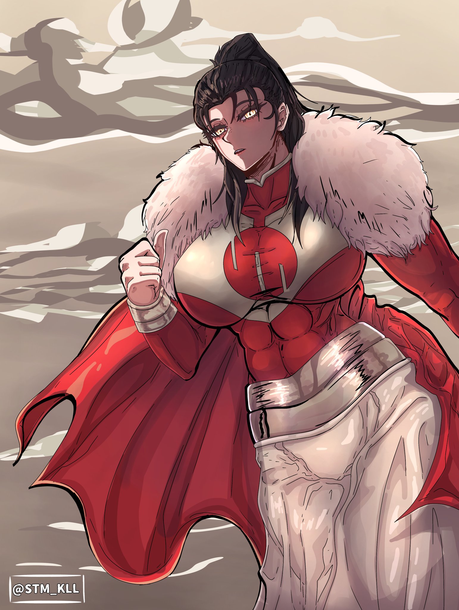 ass, big ass, big breasts, breasts, female, female thragg, genderswap, genderswap (mtf), gold eyes, invincible, invincible (tv series), rule 63, stm kll, tagme, thragg