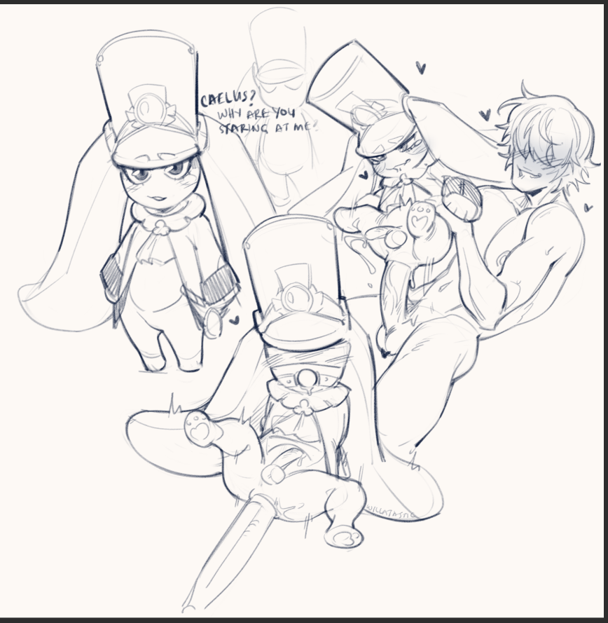anthro, baseball bat, caelus (honkai: star rail), creature, furry, gay, gay male, honkai (series), honkai: star rail, human, human on anthro, human on male, human penetrating, light skin, light-skinned male, male, nashtea, non-human, pom-pom (honkai: star rail), willatasticnsfw, yaoi