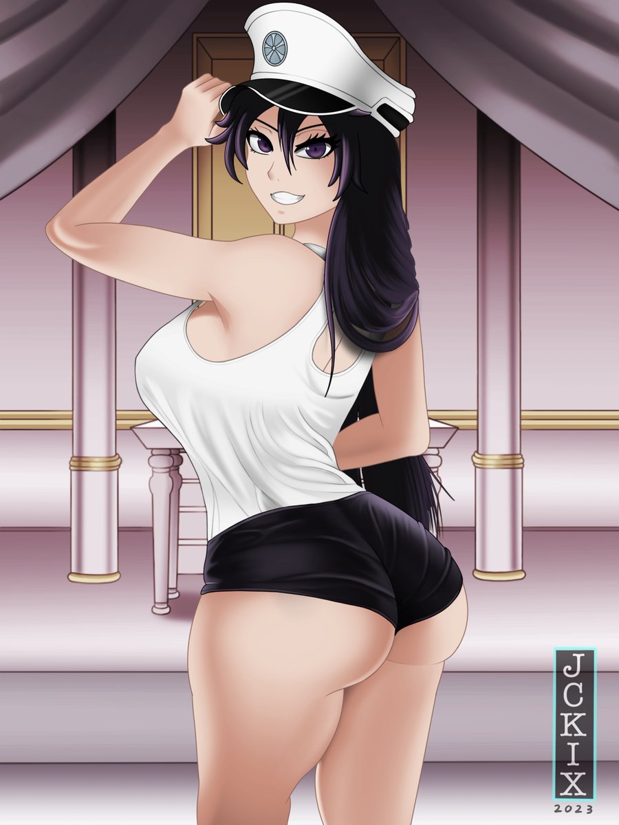 ass, bambietta basterbine, bleach, bleach: the thousand-year blood war, long hair, shorts