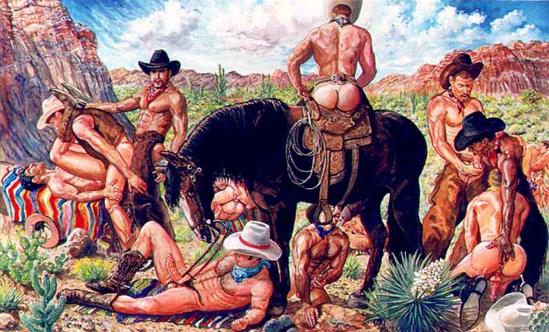 14boys 6+boys abs anal anal_sex anus ass balls ballsack bandana beard black_hair blowjob body_hair brown_hair cactus chaps cowboy cowboy_hat daisy_chain desert erection facial_hair fellatio feral gay gay_orgy gay_sex goatee hairy_male homosexual homosexual_sex horse human human_only light-skinned_male light_skin lucky_pierre male male/male male_nipples male_only male_penetrated male_penetrating_male male_pubic_hair manly marc_debauch mature_male mostly_nude_male muscles muscular_male mustache oral oral_sex orgy pecs penis perineum scrotum smooth_skinned_male testicles testosterone veiny_penis western_wear yucca_(plant)ram_ranch