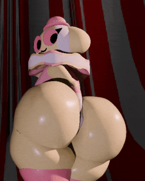 3d, 3d animation, alternate version at source, animated, big ass, big butt, butt digging, cinemesh, clown girl, digging into butt, digging up in they ass, endacopia, fisting, fisting self, gape, gaped anus, gif, multicolored body, pink eyes, presenting, presenting anus, spread ass, start digging in yo butt twin, trapezist (endacopia), winking anus, yellow skin