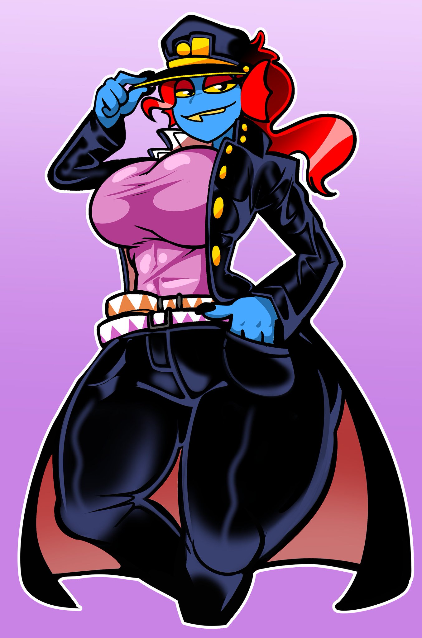 Jotaro Kujo (Cosplay) Rule 34 Image