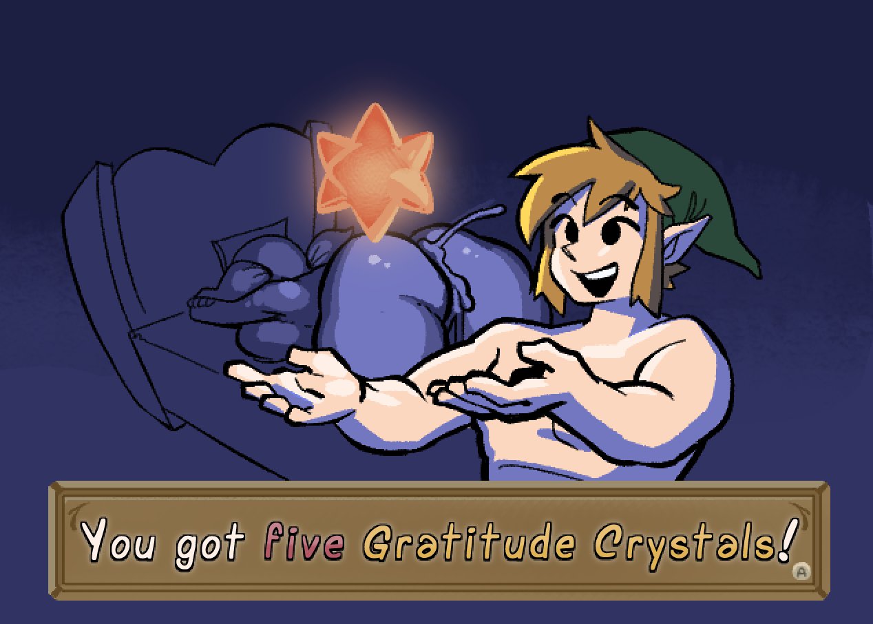 1boy, 1girls, a-gal, after sex, agal1502, ass, blonde hair, creampie, cum, cum inside, female, link, link (skyward sword), male, nintendo, nude, peatrice, pointy ears, skyward sword, text, the legend of zelda