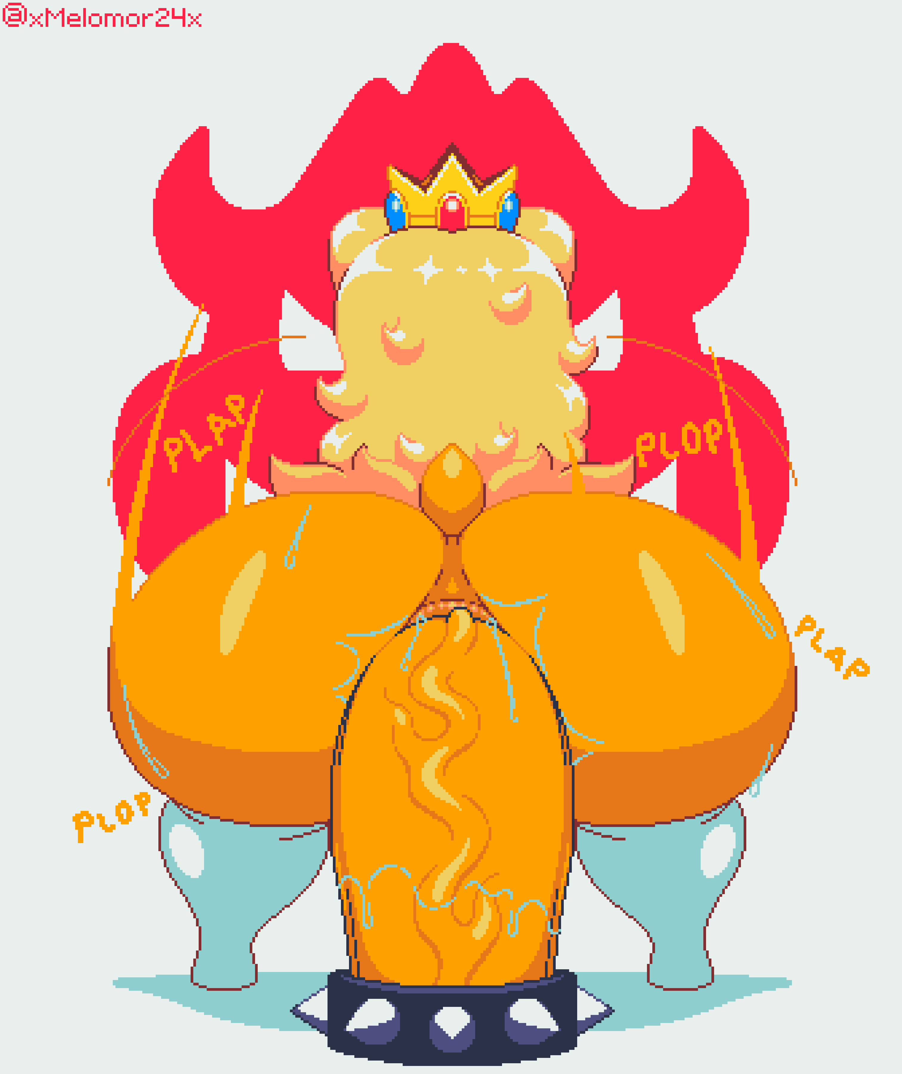 1boy 2020s 2023 absurd_res accessory anal anal_masturbation anal_sex anthro anthro_only anthrofied anus ass big_butt big_dildo blonde_hair bottom_heavy bottomless bowser_logo butt clothing cock_ring crown digital_drawing_(artwork) digital_media_(artwork) dildo dildo_in_ass dildo_insertion dildo_sitting dumptruck_ass dumptruck_butt femboy gay genitals girly girly_boy hair headgear hi_res huge_ass huge_butt humanoid_genitalia illumination_entertainment jewelry kamek koopa legwear male male_focus male_only male_penetrated mario_(series) massive_ass massive_butt masturbation monster_femboy motion_lines nintendo object_in_ass onomatopoeia orange_tail otoko_no_ko otokonoko penetration penis penis_accessory penis_jewelry pixel_(artwork) plump_ass princess_kamek princess_peach_(cosplay) rear_view red_background reptile round_ass round_butt scales scalie sex_toy sex_toy_in_ass sex_toy_insertion short_tail simple_background sissy sitting solo solo_focus solo_male sound_effects spiked_cock_ring spikes super_mario_bros._(2023_film) tail testicles text thick thick_ass thick_butt thick_thighs thigh_highs trap turtle twitter universal_studios vein veiny_dildo white_background white_clothing white_legwear white_thigh_highs wide_hips xmelomor24x yellow_body yellow_scales