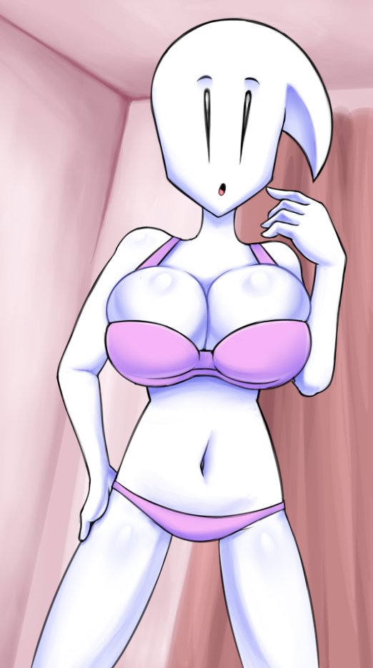 2023 big_breasts bra breasts female lita_(superwiibros08) mob_face navel pamvllo panties pink_bra pink_panties skinny solo white_body