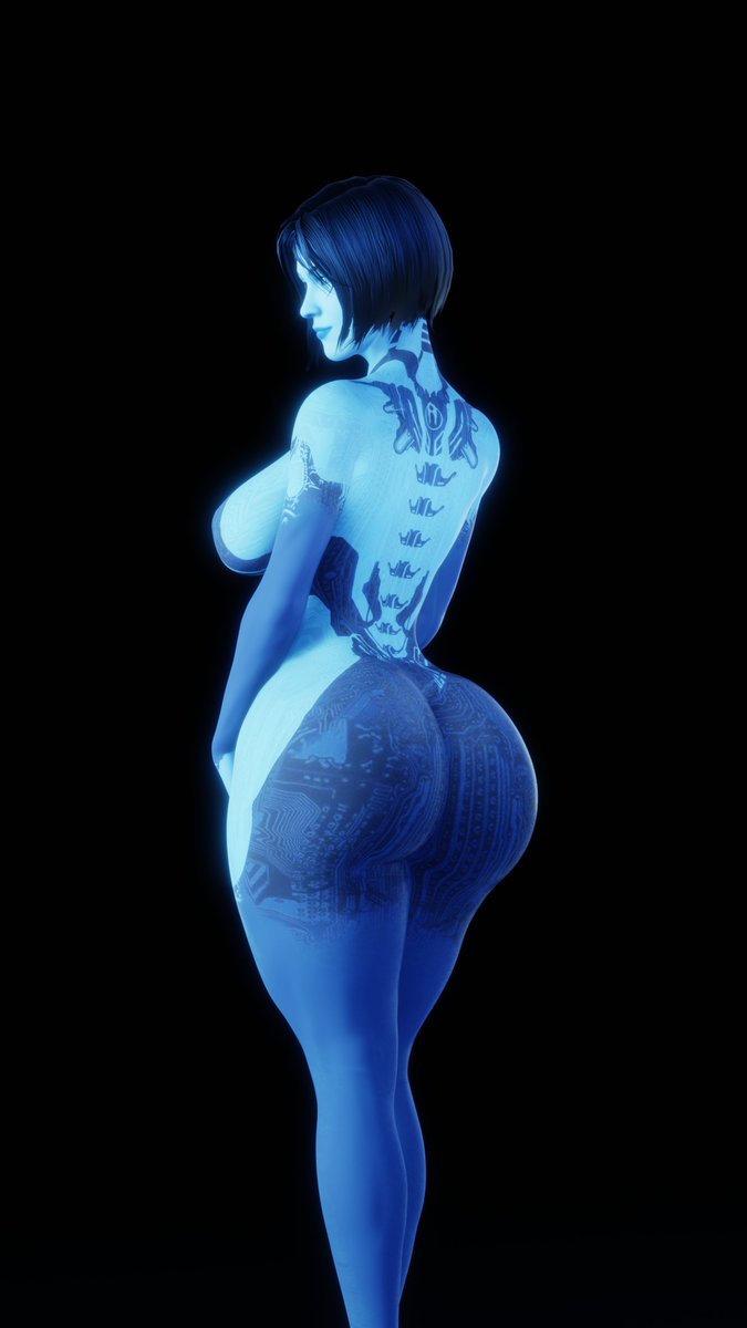 1girls, 2023, 3d, ass, big ass, big breasts, breasts, bubble ass, bubble butt, cortana, cpt-flapjack, female, halo (series), lieutenant flapjack, microsoft