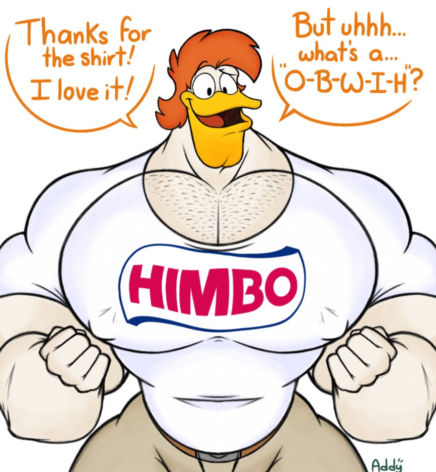 addylizardog anthro avian big_pecs clothing disney duck ducktales ducktales_(2017) english_text extreme_muscles launchpad_mcquack male_only muscles muscular muscular_male nipple_bulge nipples pants pecs shirt solo