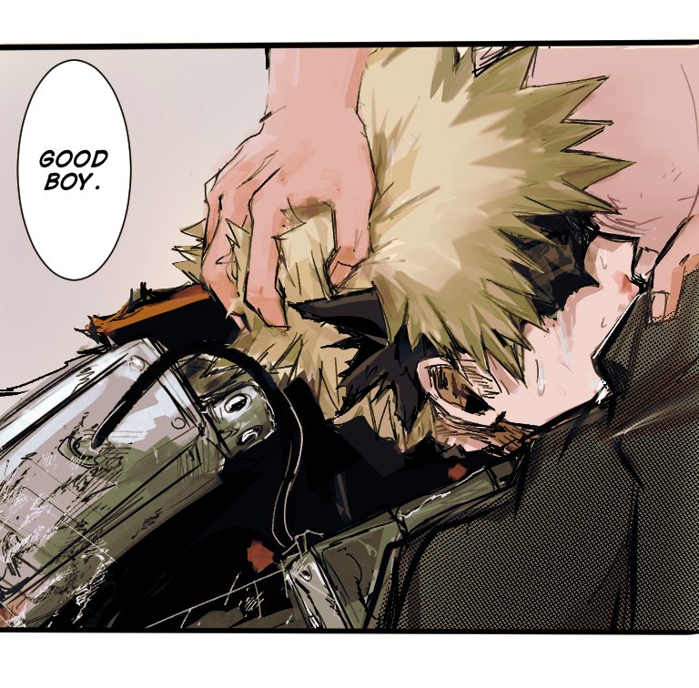 darkline, gay, katsuki bakugou, male, male only, my hero academia, praise, tagme, yaoi
