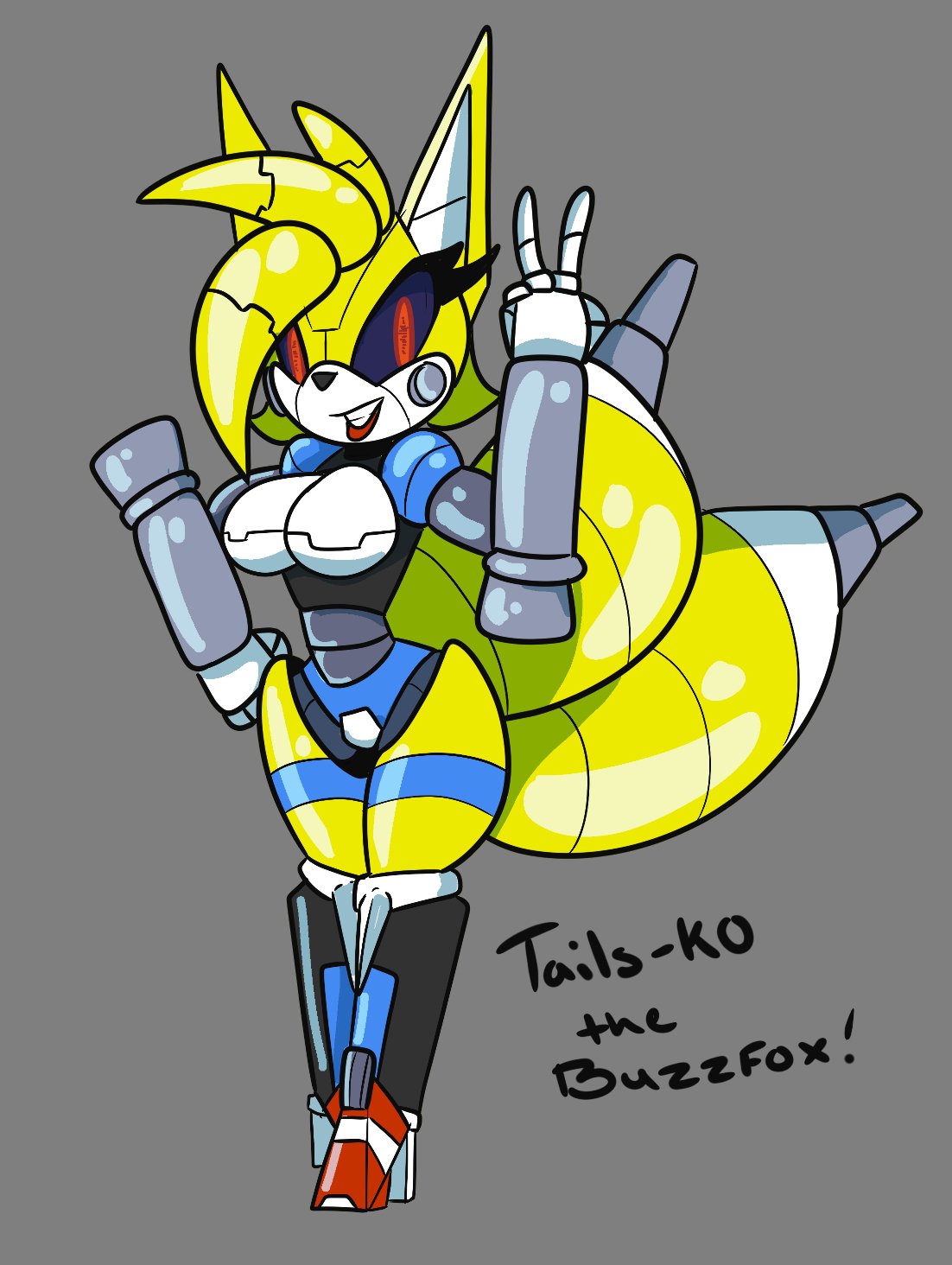 blueberrygriz female genderswap_(mtf) heeled_feet high_heels implied_transformation large_ass large_breasts lips robot_girl robotization rule_63 rule_63 sonic_(series) tails tailsko thick_thighs transformation wide_hips