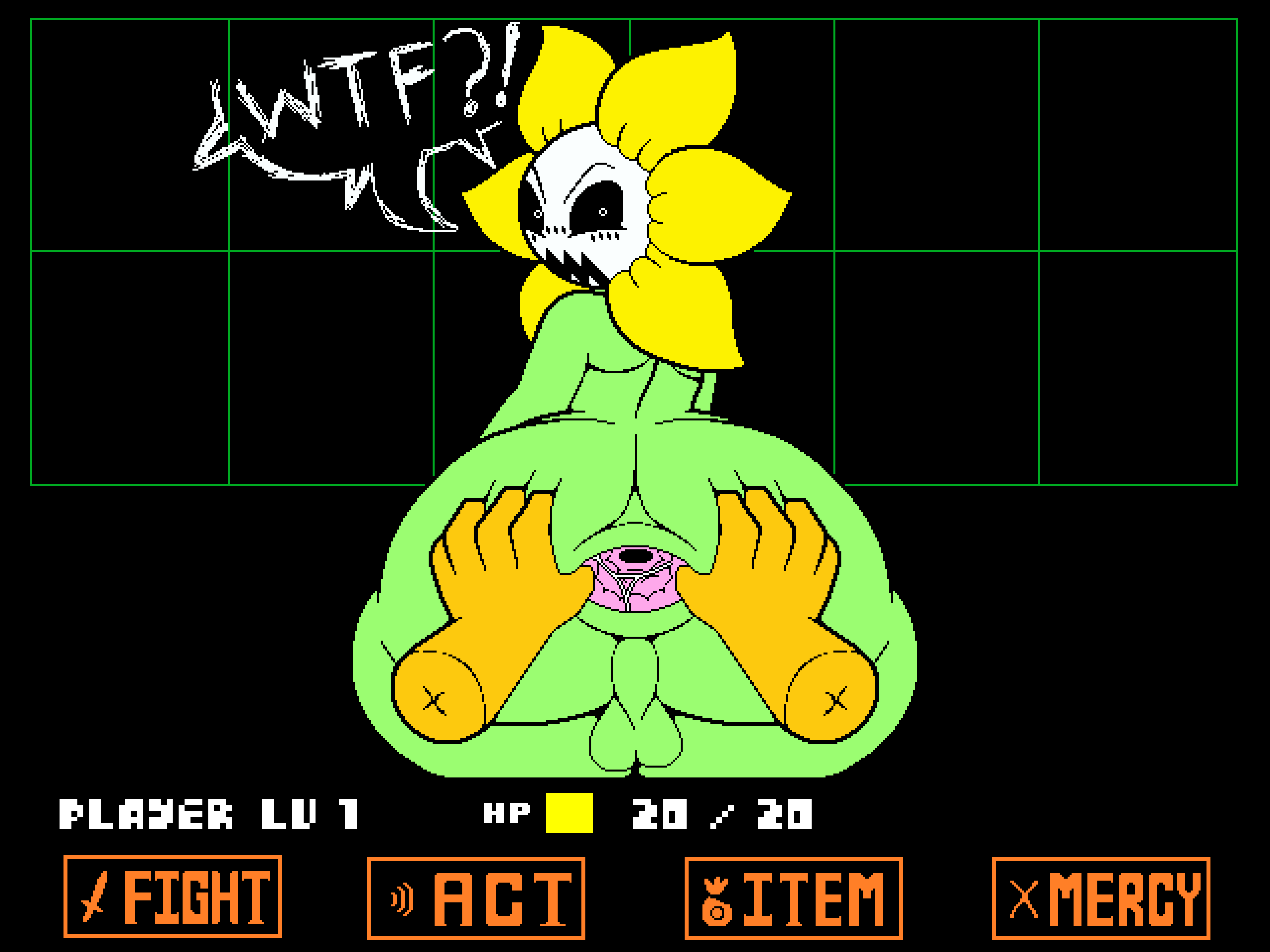 angry. white_face. white_skin. <b>undertale</b>. flower. flowey_the_flower. undert...