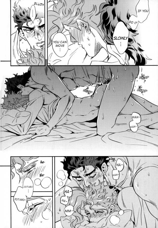 2boys amarans anal blush english_text gay i_cannot_stop_having_sex_with_my_best_friend_(comic) joestar_birthmark jojo's_bizarre_adventure jotaro_kujo looking_pleasured male male/male male_on_male male_only male_penetrated male_penetrating_male muscular_male noriaki_kakyoin penetration stardust_crusaders text yaoi