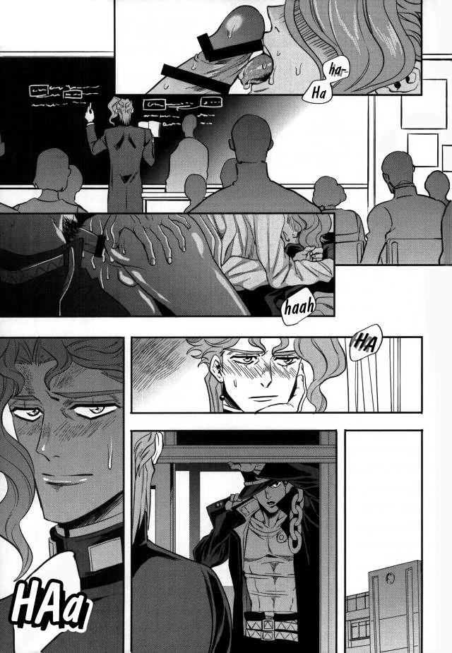 2boys amarans censored_penis clothed_sex erection fellatio gay i_cannot_stop_having_sex_with_my_best_friend_(comic) jojo's_bizarre_adventure jotaro_kujo male male/male male_only male_penetrated male_penetrating_male noriaki_kakyoin oral penis stardust_crusaders yaoi