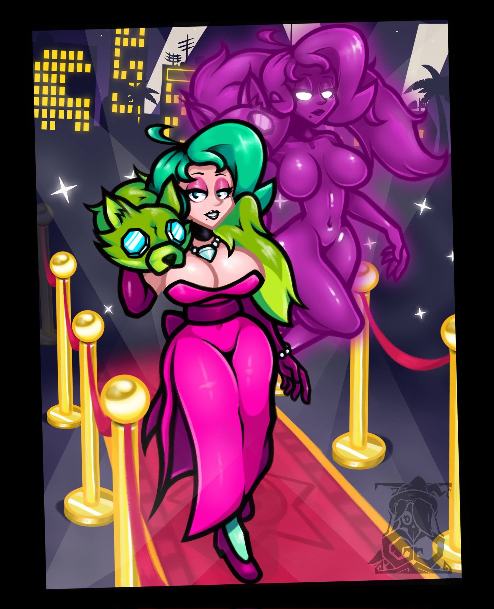 1girls, 2023, ass, belly button, big breasts, black lipstick, bracelet, brawl stars, breasts, busty, clothed, clothed female, clothing, curvaceous, curvy, dress, female, female focus, female only, front view, fully clothed, fully clothed female, fur, gloves, gotig1231, green eyes, green fur, green hair, huge breasts, jewelry, large ass, light skin, light-skinned female, lipstick, lola (brawl stars), long gloves, looking at viewer, makeup, mature, mature female, milf, mole, mole under mouth, navel, necklace, no bra, purple body, shoes, slim waist, smile, solo, solo female, solo focus, standing, stockings, supercell, tagme, teeth, thick thighs, voluptuous, wide hips