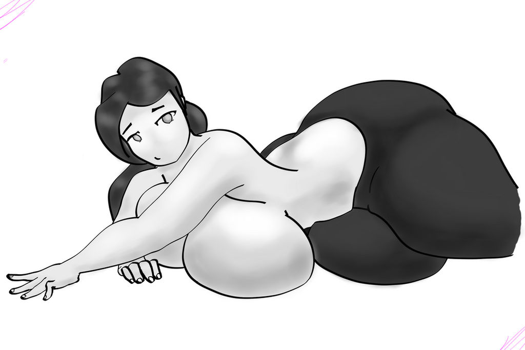 1girls big_ass big_breasts female female_only solo toxikus wii_fit_trainer yoga_pants