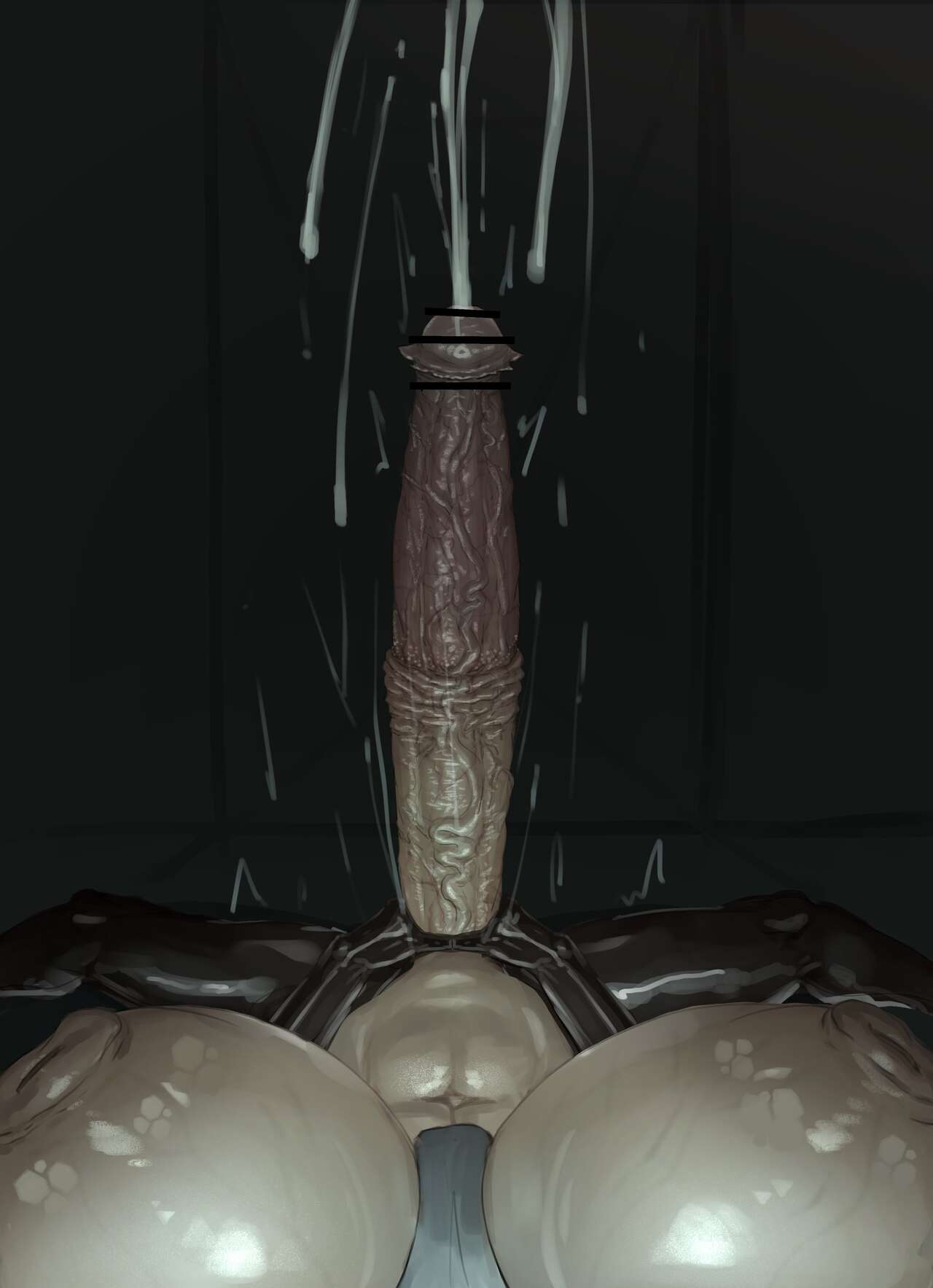 1futa, areolae, belly button, big breasts, big penis, breasts, canvassolaris, censored, clothing, cum, cumming, ejaculation, erection, first person view, flared penis, focus on penis, futa only, futa pov, futanari, hands-free, handsfree ejaculation, high-angle view, huge breasts, huge cock, human, intersex, latex, light skin, light-skinned futa, long penis, masturbation, mostly nude, nipples, nude, orgasm, penis, pov, retracted foreskin, solo, solo focus, solo futa, tagme, veiny penis