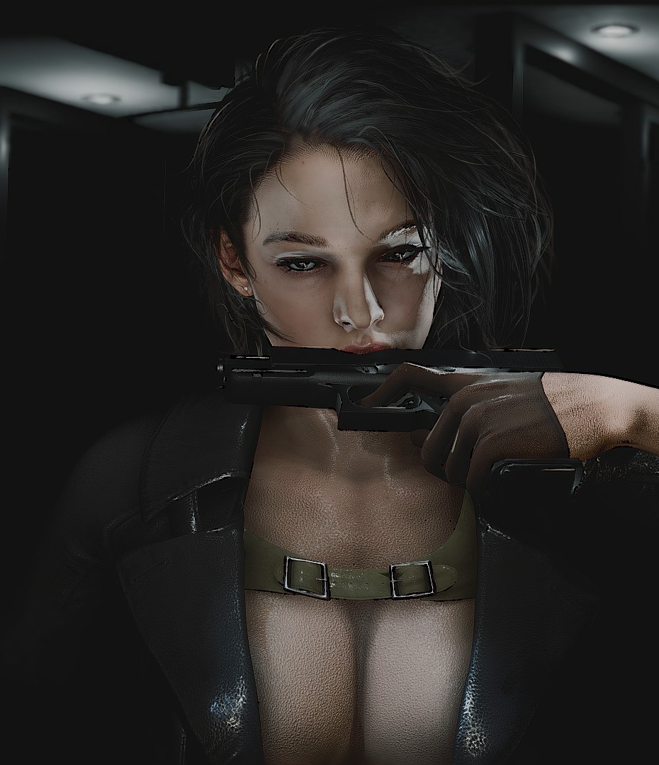 Jill Valentine (Sasha Zotova) Rule 34 Image