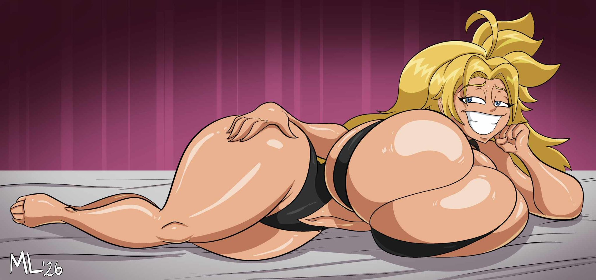 1female, 1females, 1girl, 1girls, ameizing lewds, blonde, blonde female, blonde hair, blonde hair female, blonde-haired female, commission, dark skin, energy kyouka!!, female, female only, girl, girl only, gyaru, shiraishi kyouka, solo, solo female, solo girl, teenager, yellow hair, yellow hair female