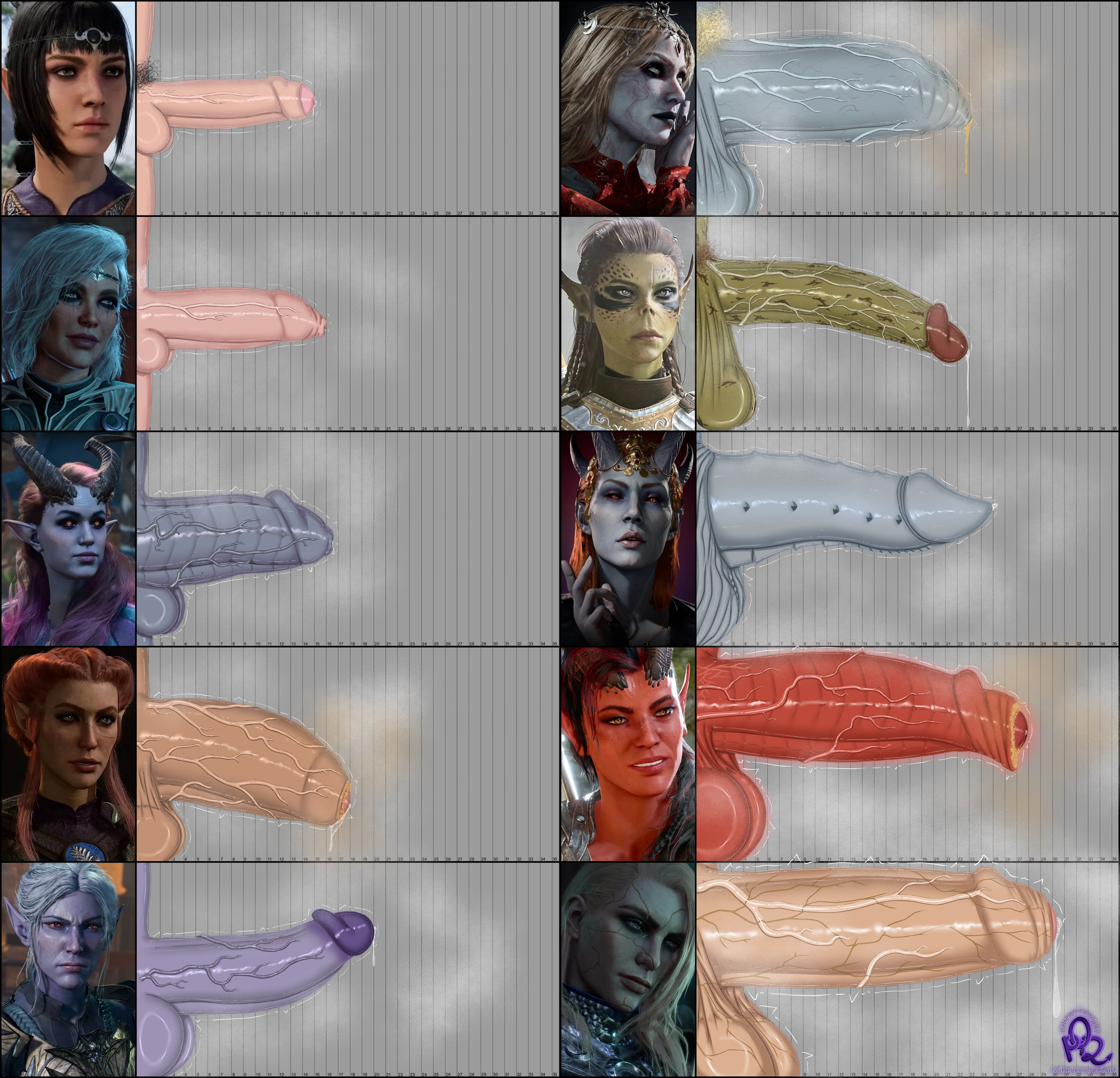 2026, 2d, 3d, 3d model, aasimar, alfira, baldur's gate, baldur's gate 3, big balls, big cock, big penis, black hair, black sclera, blonde hair, blue eyes, blue skin, blue-skinned futa, blue-skinned futanari, braid, braided hair, broken horn, brown hair, cambion, changeling, chart, dame aylin, devil, devil futa, devil horns, drow, drow futa, dungeons and dragons, elf, elf ears, elf futa, foreskin, foreskin folds, forgotten realms, futa only, futa penis, futanari, ginger, ginger hair, githyanki, githyanki futa, green eyes, green skin, green-skinned futa, green-skinned futanari, half-elf, half-elf futa, headpiece, horn, horns, huge cock, huge penis, humanoid, humanoid genitalia, humanoid penis, isobel (baldur's gate), kagha, karlach, lae'zel, larian studios, light skin, light-skinned futa, light-skinned futanari, low hanging balls, minthara, mizora, orange eyes, orin the red, p0i2, pale eyes, pale skin, penis, penis chart, penis size chart, penis size difference, plait, pointy ears, pubic hair, purple hair, purple skin, purple-skinned futa, purple-skinned futanari, red eyes, red hair, red skin, red-skinned futa, red-skinned futanari, redhead, ridged penis, shadowheart, shadowheart (baldur's gate), shaved crotch, shaved pussy, shaved side, size comparison, small penis, smegma, smegma in foreskin, smegma on penis, stench, stink fumes, stinky, tiara, tiefling, tiefling futa, two-tone hair, uncut futa, uncut penis, veins, veins on dick, veiny penis, warpaint, watermark, white eyes, white hair, wizards of the coast, yellow eyes