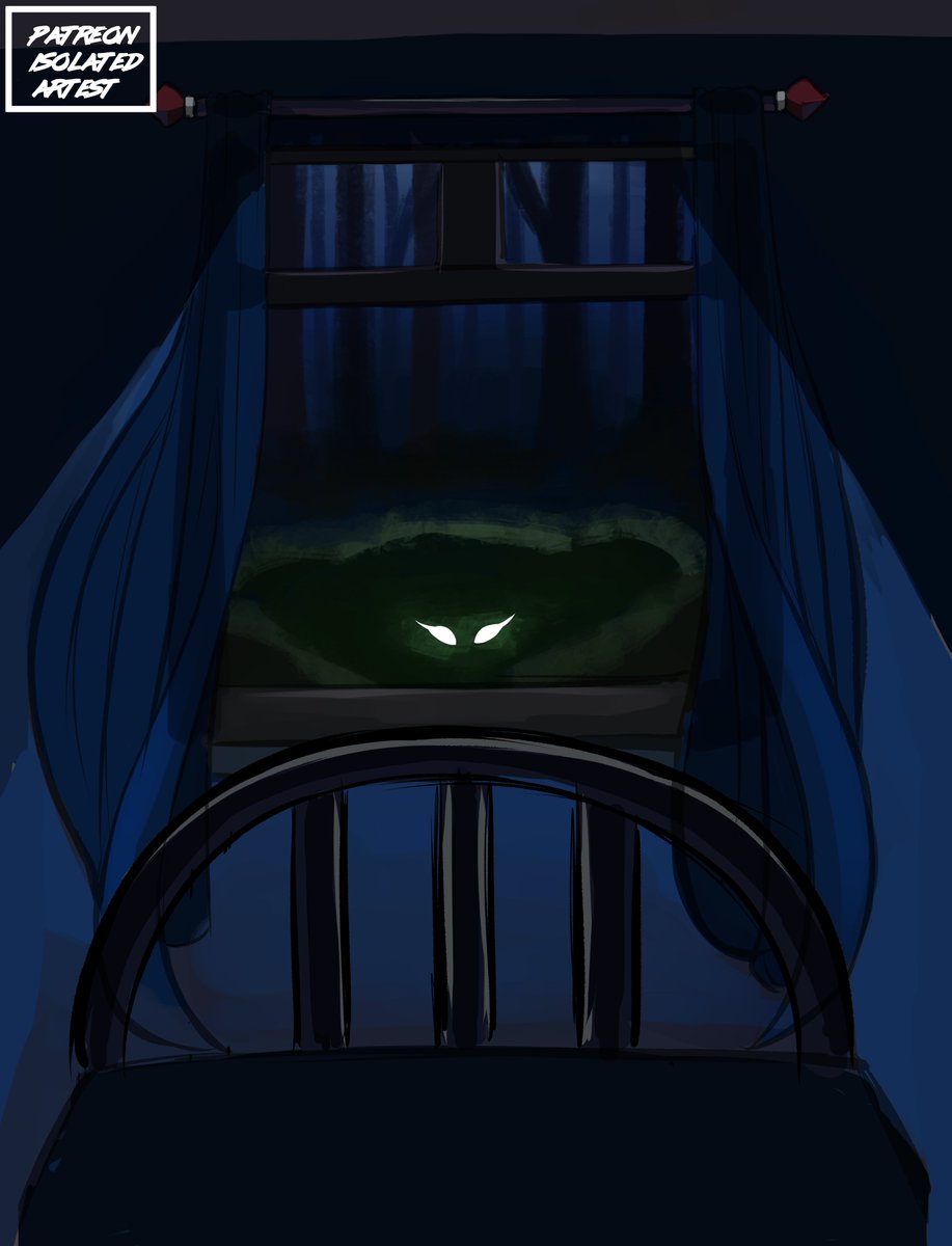 bedroom, glowing, glowing eyes, isolatedartest, karelia (acerattman), smiler (the backrooms), solo, tagme, the backrooms