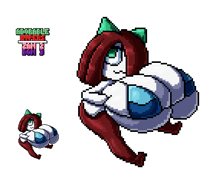 alternate_color big_breasts breasts charlie_(zanbonsen) female kirlia pokémon_(species) pokemon pokemon_(species) thick_thighs wide_hips zanbonsen