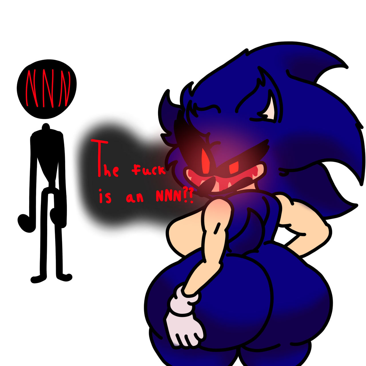 1boy 1girls 1male actualbeef anthro ass ass_focus big_ass big_breasts big_butt bubble_ass bubble_butt genderswap_(mtf) hedgehog huge_ass huge_butt no_nut_november sega sonic.exe sonic.exe_(character) sonic.exe_(series) sonic_(series) sonic_the_hedgehog_(series) sonica.exe theassgod