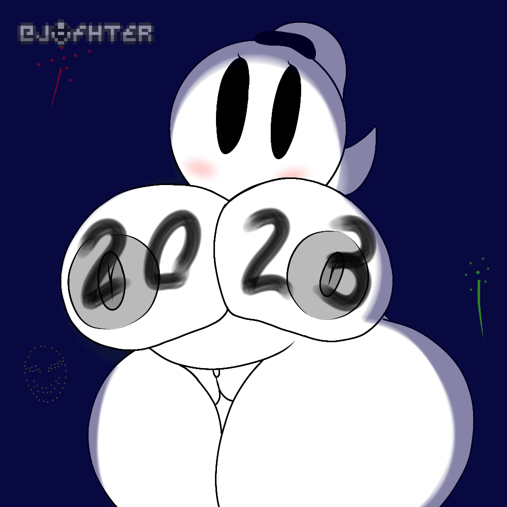 2023 ass big_ass big_breasts big_butt breasts jafter new_year original_character self_upload shortstack