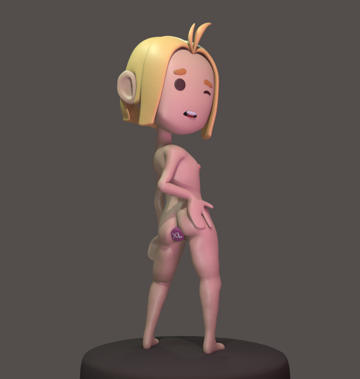 3d blender blonde_hair buttplug_in_ass lizendy new_design savannahxyz spreading_own_ass