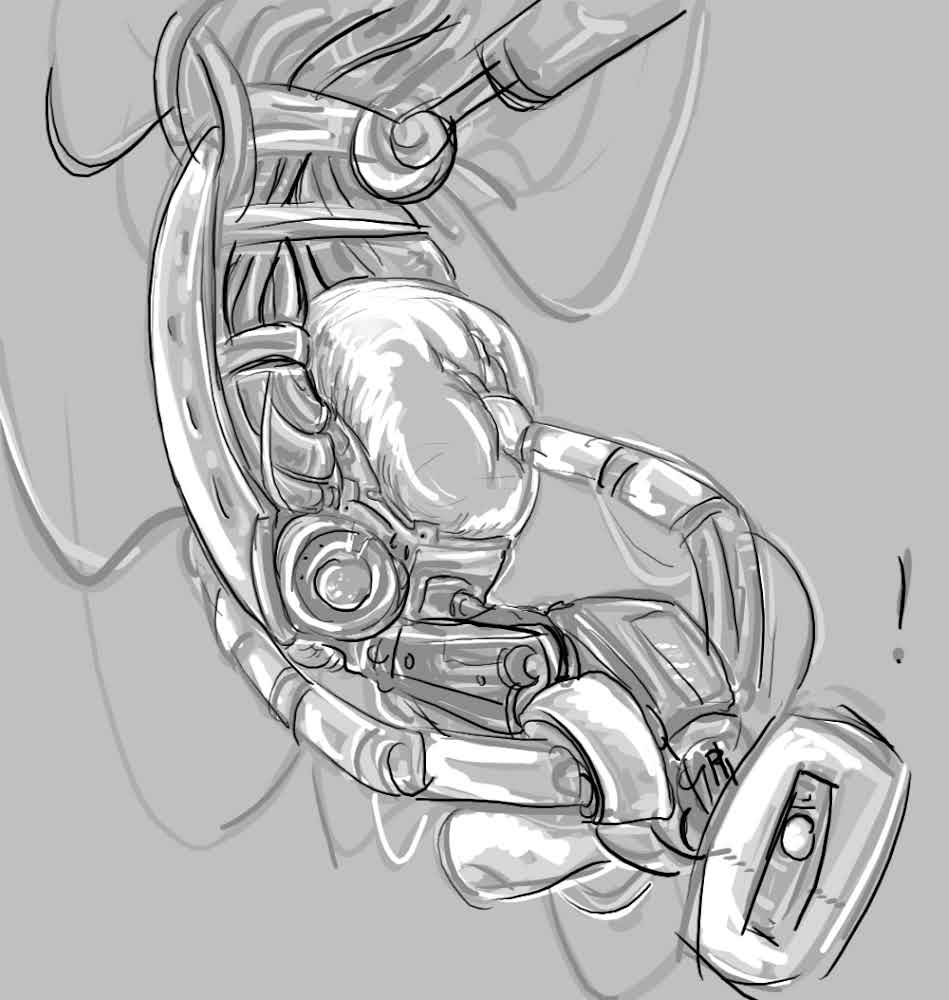 ! diaper diaper_fetish exactly_how_does_that_work faceless_forefront glados portal_(series) robot robot_girl