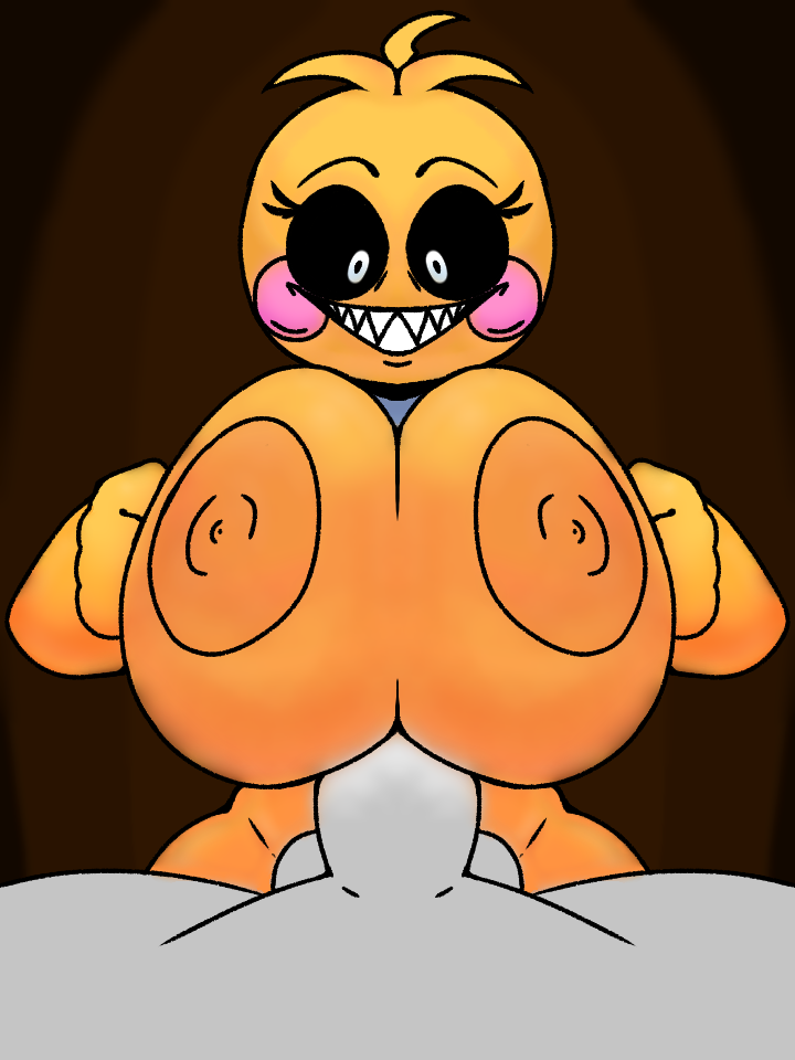 areolae beat_banger bib big_breasts big_penis bineseeeeeek_(artist) black_sclera breasts female five_nights_at_freddy's nipples paizuri penis tagme titfuck titjob toriel_beat_banger toy_chica_(fnaf)