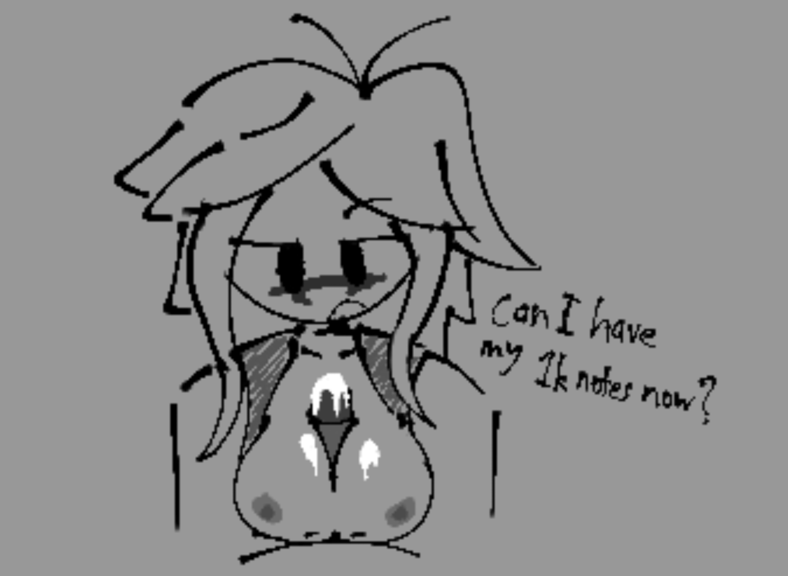 1boy, 1girls, artist request, boobjob, breasts, celtor (deepwoken), deepwoken, dialogue, english text, female, friid, male, paizuri, roblox, roblox game, source request, tagme