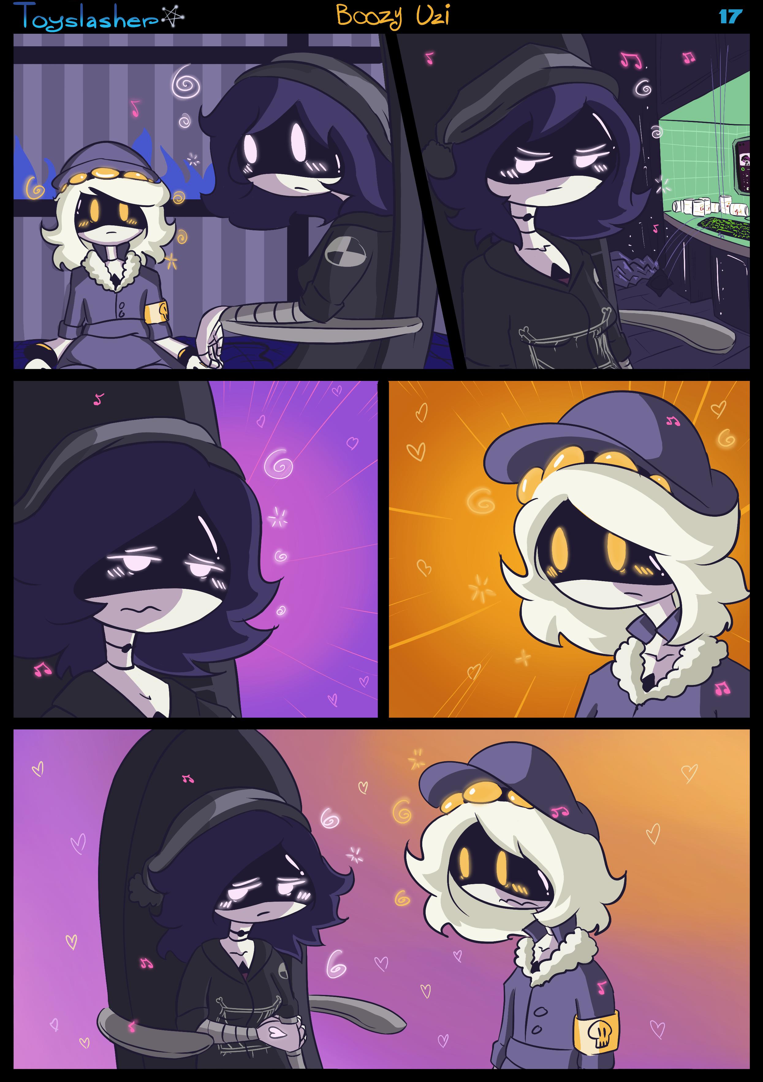 Rule 34 Dev - boozy_uzi comic glitch_productions murder_drones n(murder_dro...