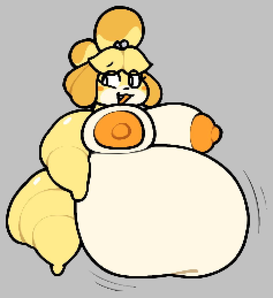 Isabelle (Animal Crossing) Rule 34 Image