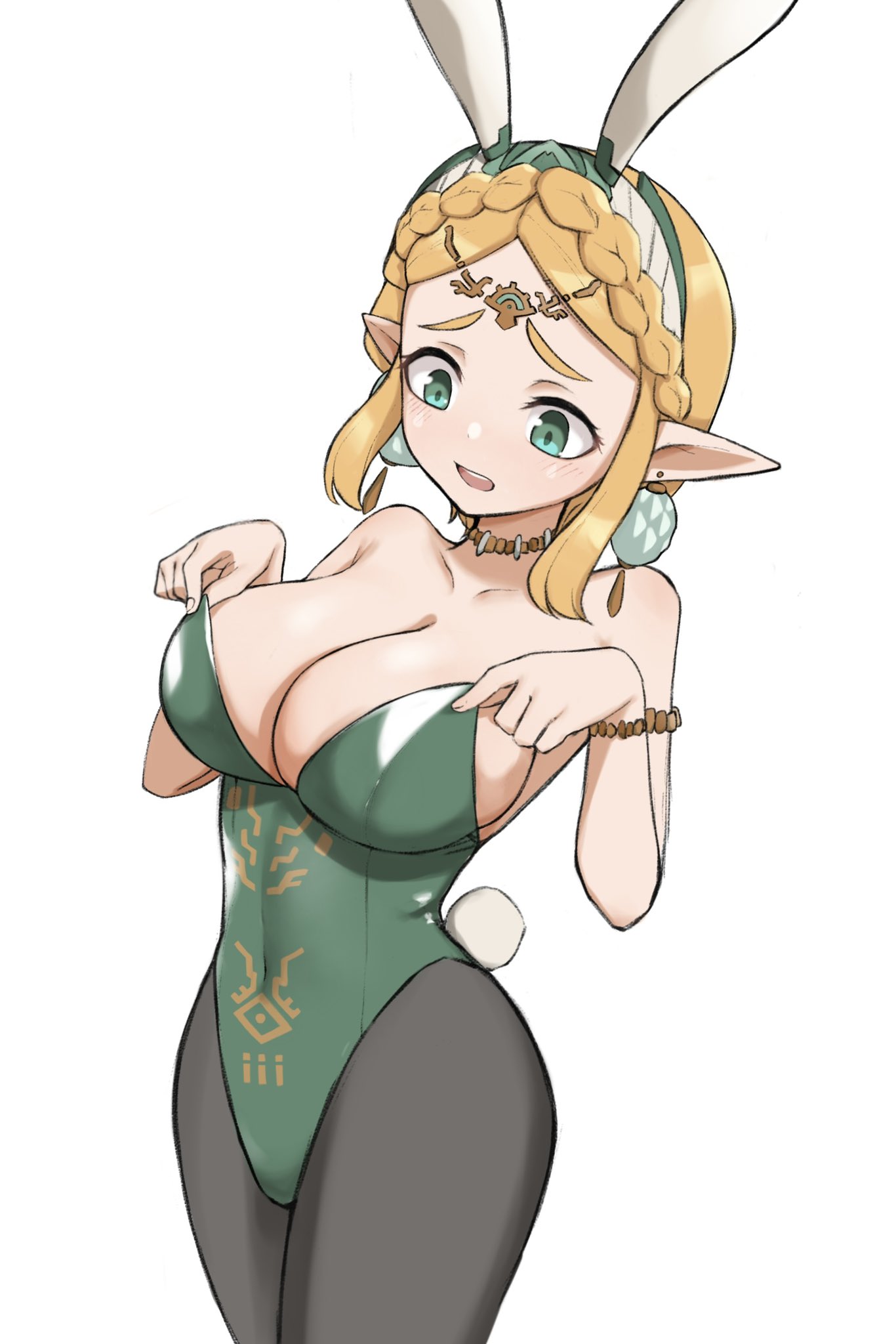 alternate costume, blonde hair, breasts, female, female only, nintendo, princess zelda, solo, tagme, tears of the kingdom, the legend of zelda, the legend of zelda: tears of the kingdom, tsuneshima, zelda (tears of the kingdom)