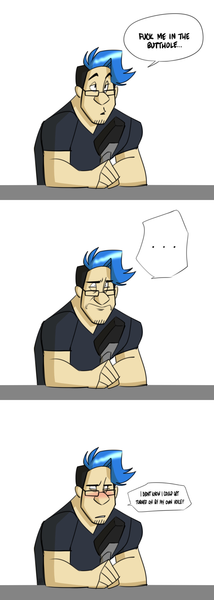 aroused cartoonjunkie funny gay markiplier youtube youtuber