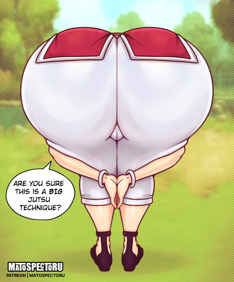1girls, amen pose, ass, ass focus, bending over, boruto: naruto next generations, breasts, female, huge ass, light skin, light-skinned female, matospectoru, mature female, milf, naruto, naruto (series), outdoors, praise da booty (meme), sakura haruno, thick thighs, wide hips