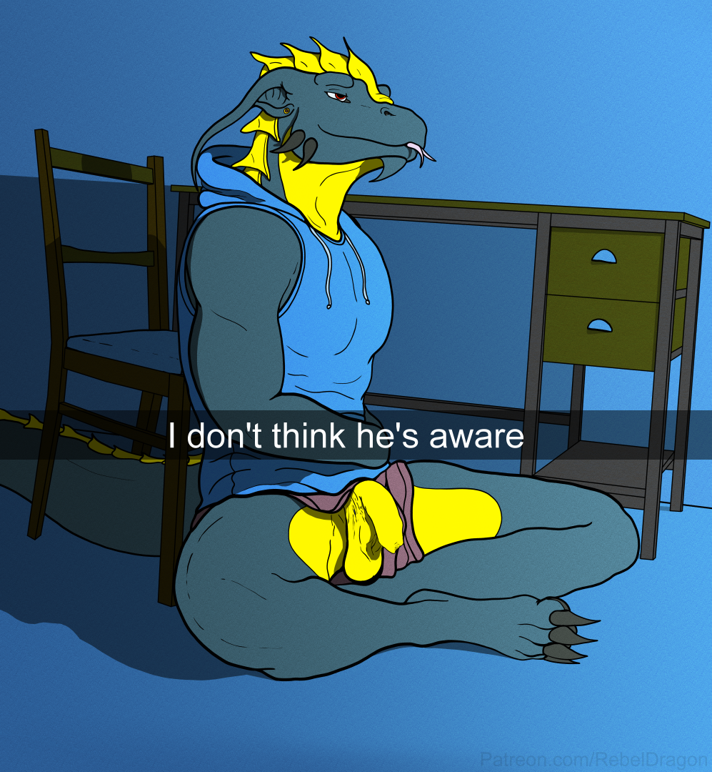 anthro balls biceps big_tail blep bottomwear chair cheek_horns chin_horn claws clothing crossed_legs desk dragon drugs ear_piercing ernesto_(rebeldragon101) facial_horn feet flaccid flashing flashing_penis foreskin forked_tongue furniture genitals hoodie horn hotpants leaning leaning_backward leaning_on_chair leaning_on_furniture leaning_on_object long_ears long_tail male male_only muscular muscular_anthro muscular_male mythological_creature mythological_scalie mythology pawpads pec_outline pecs peeking_penis penis penis_poking_out penis_through_leghole piercing rebeldragon101 red_eyes relaxed_expression relaxing saggy_balls scalie shirt shorts sitting sitting_on_ground snapchat solo stoned substance_intoxication table tail tank_top thick_thighs toe_claws toes tongue tongue_out topwear uncircumcised wardrobe_malfunction