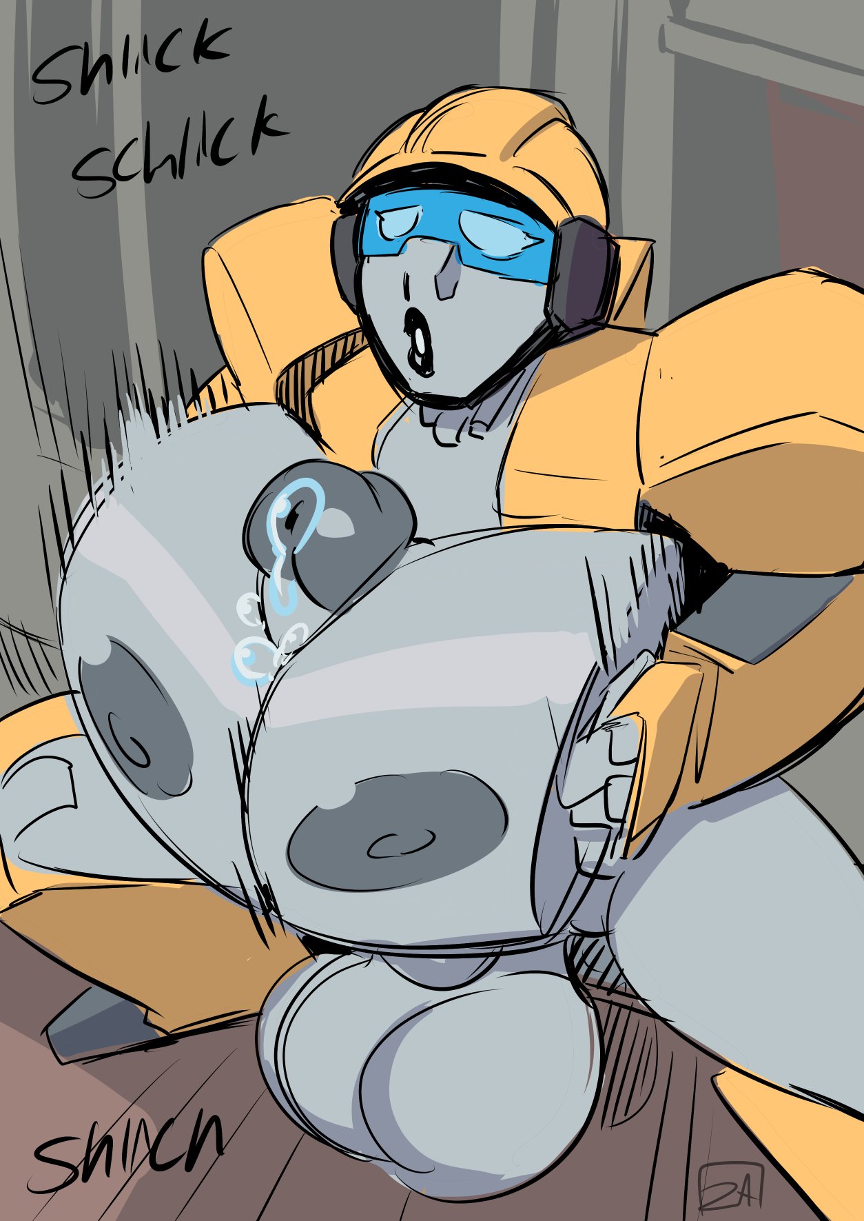 1futa 2025 2d 2d_(artwork) autopaizuri big_breasts breasts cybertronian futa_only futanari huge_breasts paizuri penis robot robot_girl robot_humanoid solo solo_futa titjob tits_out transformers zestysauce