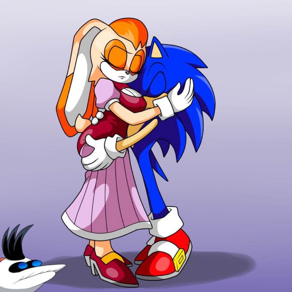 1milf age_difference ass_grab height_difference hugging hugging_ass lovers mature_female milf single_mom smaller_male smaller_male_larger_female sonic_(series) sonic_the_hedgehog sonic_the_hedgehog_(series) taller_female vanilla_the_rabbit young_man_and_milf