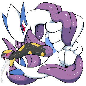 bodily_fluids cum cum_from_mouth cum_in_mouth cum_inside feral generation_2_pokemon generation_3_pokemon genital_fluids genitals hyper hyper_tongue legendary_pokemon long_penis long_tongue low_res lugia male multi_tongue nintendo penis pokemon pokemon_(species) reptile scalie sevi_blaze seviper snake snake_penis solo tongue unusual_anatomy unusual_genitalia unusual_penis