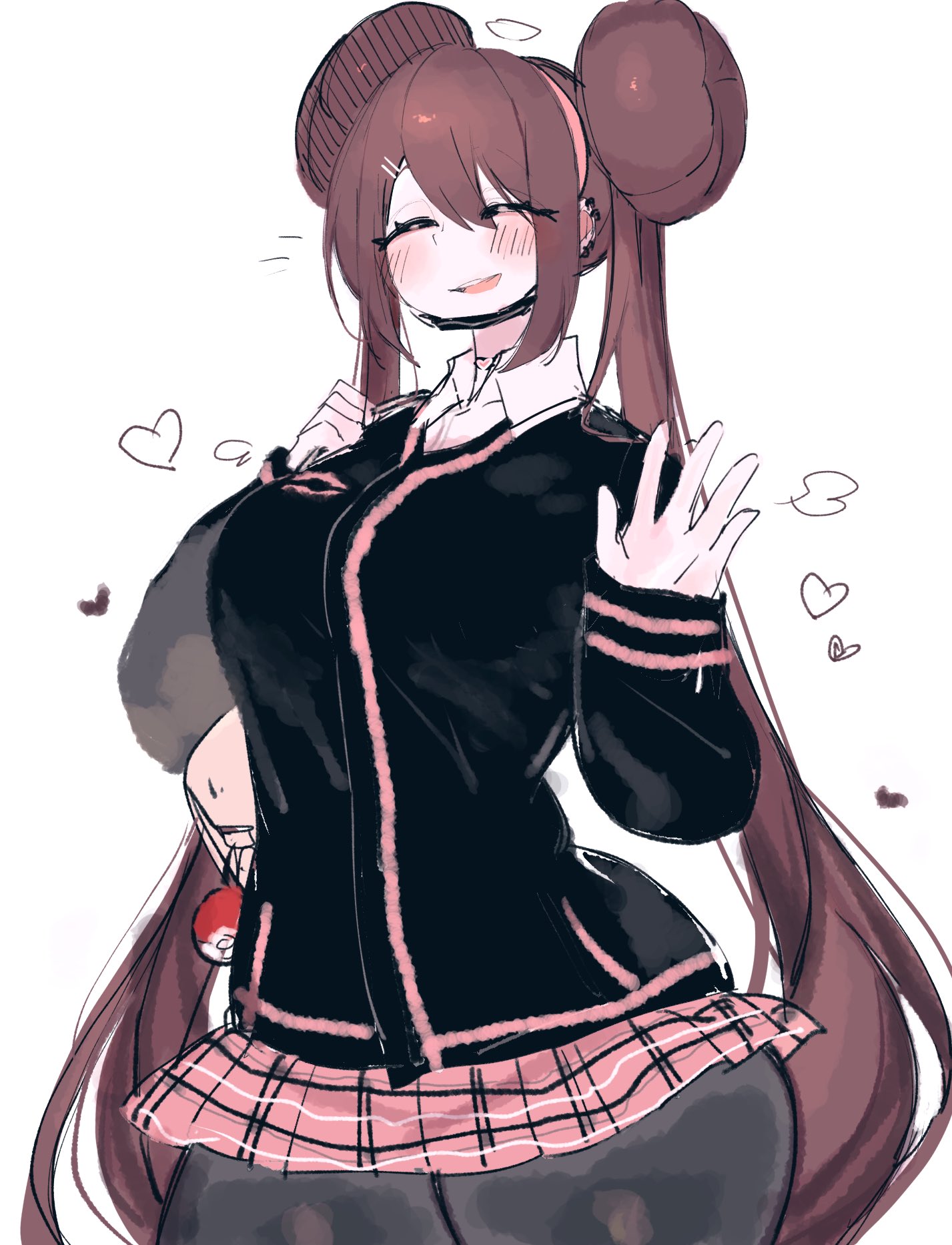 1girls, breasts, brown hair, female, female only, nintendo, pantyhose, pokemon, pokemon bw2, pokemon trainer, rosa (pokemon), thick thighs, thighs, usa37107692