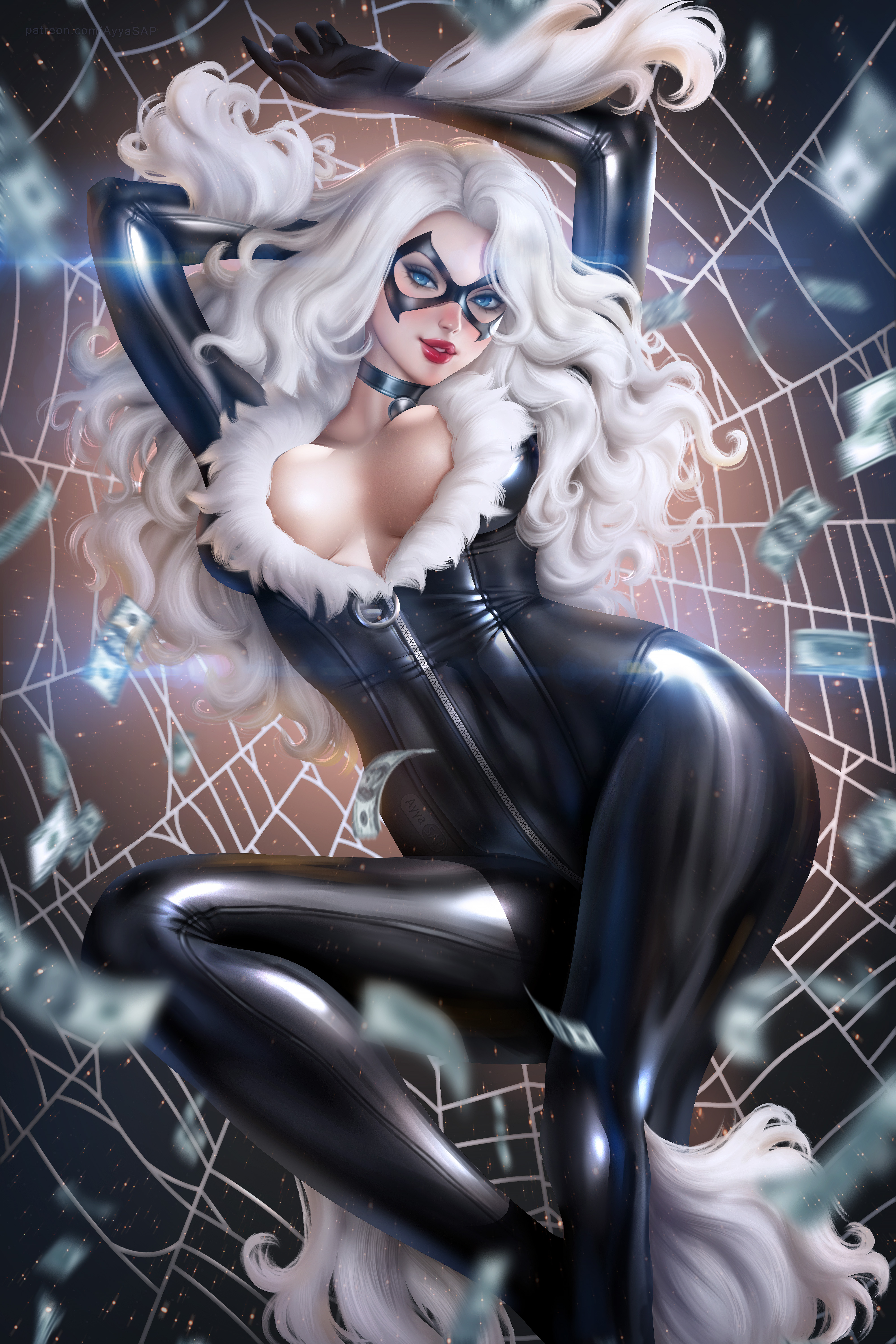 ayyasap, black cat (marvel), clothing, felicia hardy, female, marvel, marvel comics, spider-man (series), tagme