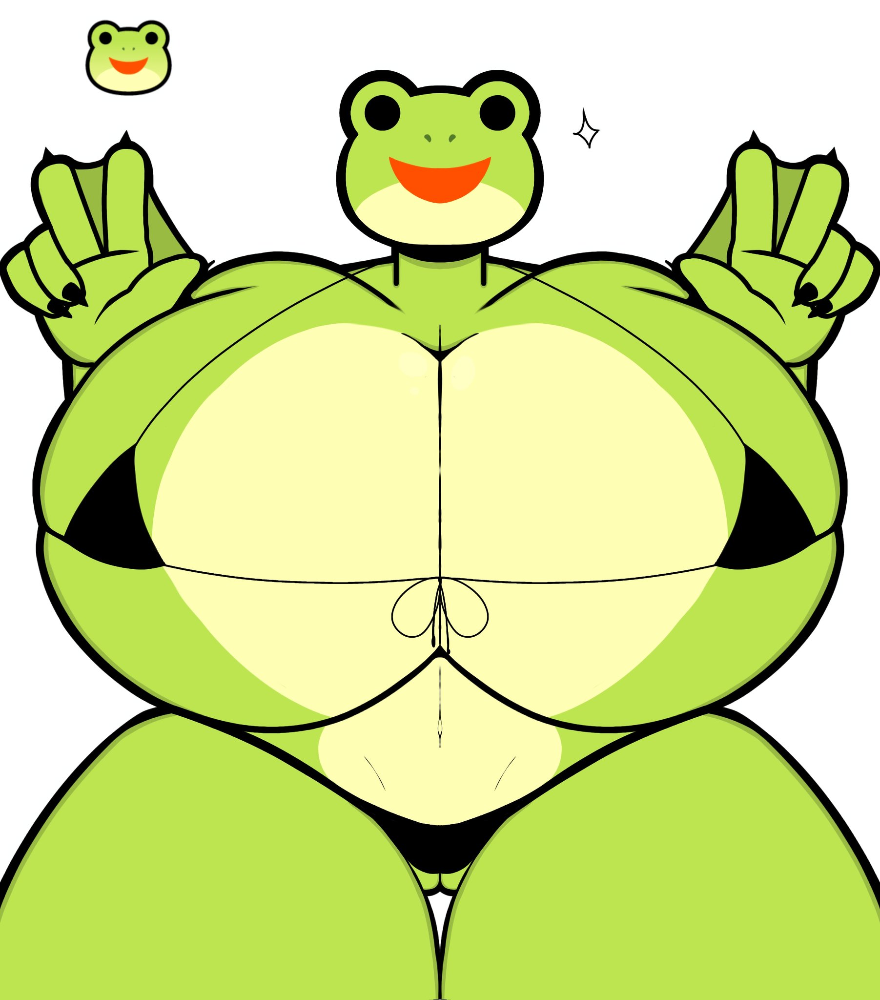 ass, big breasts, breasts, female, front view, nude, nude female, tagme, thick ass, thick thighs, videogamedunky