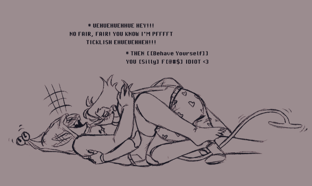 deltarune, dialogue, feet, jevil (deltarune), laugh, laughing, sexrainbow, spamton g spamton, tail, underwear