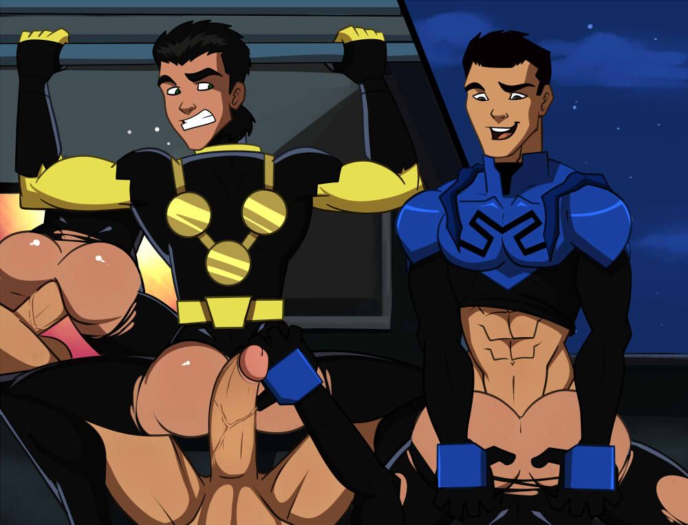 blue_beetle gay gay_domination gay_sex iyumiblue jaime_reyes marvel nova_(marvel) nsfw sam_alexander spider-man_(series) ultimate_spider-man yaoi young_justice young_justice:_invasion