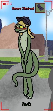 anthro covering embarrassed mistersnek nude pixel_art scalie spriters_sins