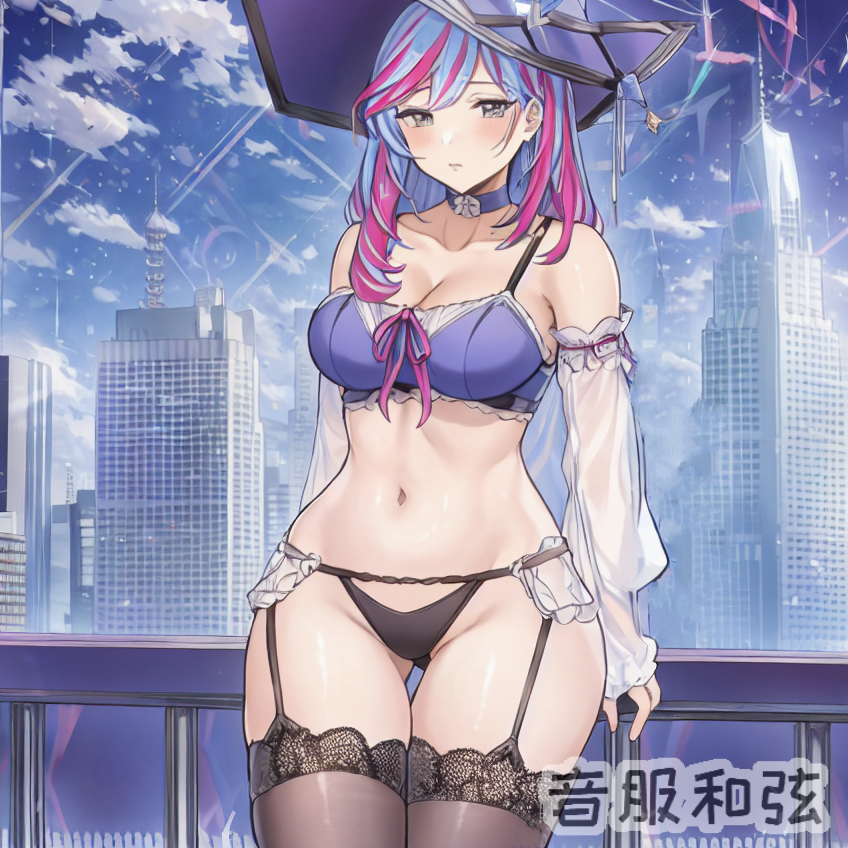 1girls ai_generated clothes_pull duel_monster lingerie rilliona_the_magistus_of_verre witchcrafter_madame_verre yu-gi-oh!