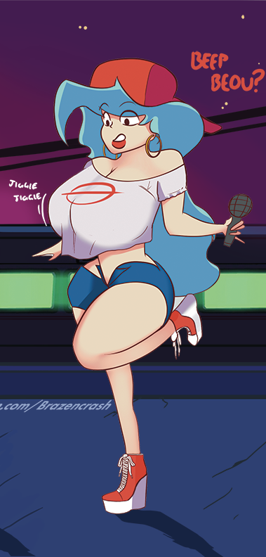 Boyfriend (Friday Night Funkin) Rule 34 Image