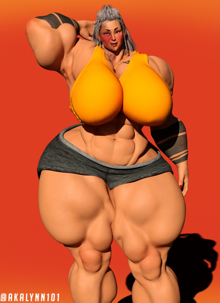 1girls 3d akalynn101 amazon amazonian ass athletic athletic_female big_ass big_breasts bodybuilder breasts digital_media_(artwork) eyebrows eyelashes eyes female female_focus fit fit_female giantess huge_breasts human hyper_muscles large_ass large_boobs large_breasts legs light-skinned_female light_skin lips mature mature_female mini_giantess muscles muscular muscular_female orange_theme original original_character raldesh_(akalynn101) thick thick_legs thick_thighs thighs wide_thighs