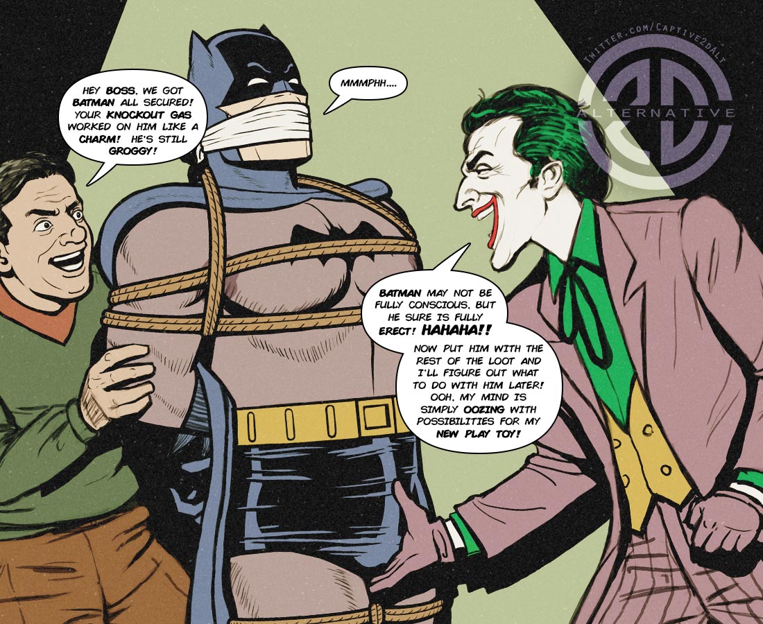 Batman x joker rule 34