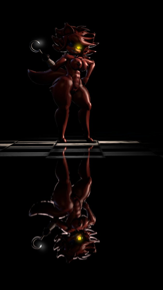 1girls areolae barefoot bbcom big_breasts breasts cally3d clazzey completely_nude completely_nude_female cryptiacurves eyepatch fazclaire's_nightclub female female_only fexa fexa_(cryptia) five_nights_at_freddy's fnaf foxy_(cally3d) foxy_(fnaf) fredina's_nightclub full_body glowing_eye hook naked naked_female nipples nude nude_female scottgames solo solo_female yellow_eyes